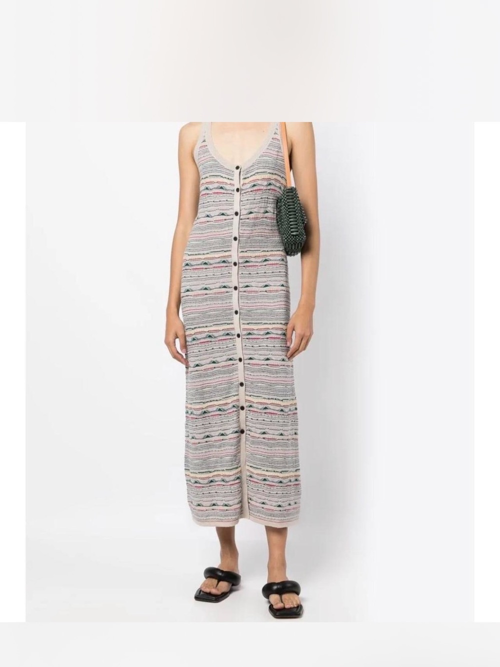 Isabel Marant Etoile - Haro Sleeveless Dress in Ecru - Size 34 (S)